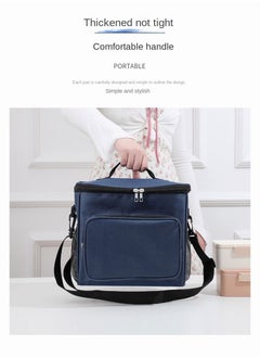 Mi VAZA Insulated Lunch Bag - Large Capacity - Leakproof Cooler Bag with Adjustable Shoulder Strap - Reusable Lunch Box for Student, Men, Women, Outdoor, Office, Picnic  - Image 5