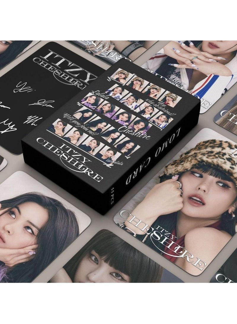 EHOME 55 Piece ITZY Cheshire Lomo Cards  - Image 1
