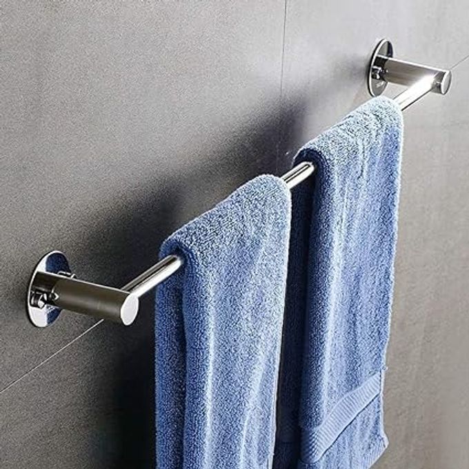 TOWEL ROD CHROME FINISH 24 INCH 1 BAR TOWEL ROD (STAINLESS STEEL) 24 INCH 1 BAR TOWEL ROD (STEEL PACK OF 1) 5 YEAR WARRNTY