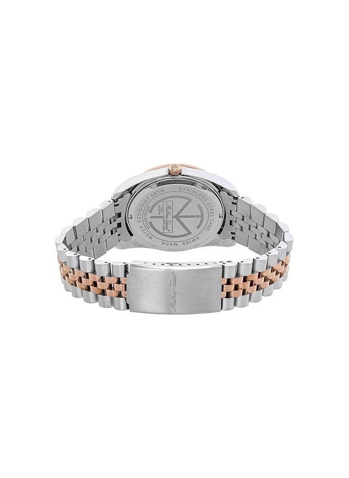 Mathey-Tissot Mathy White Dial Unisex Watch H809BQI  - Image 3