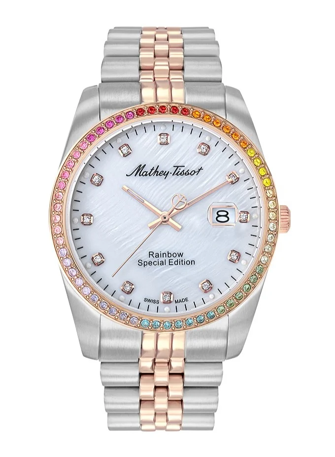 Mathey-Tissot Mathy White Dial Unisex Watch H809BQI