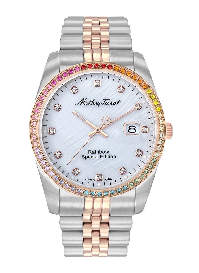 Mathey-Tissot Mathy White Dial Unisex Watch H809BQI  - Image 1