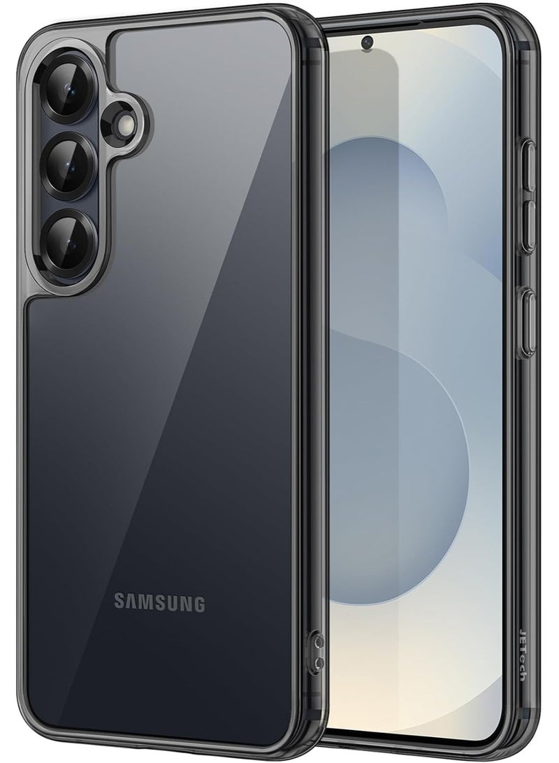 Lion Store shockproof case for Samsung Galaxy S25 6.2-inch, tested to military grade at 12 feet, S25 protective cover with hard back and soft edge, Galaxy S25 black