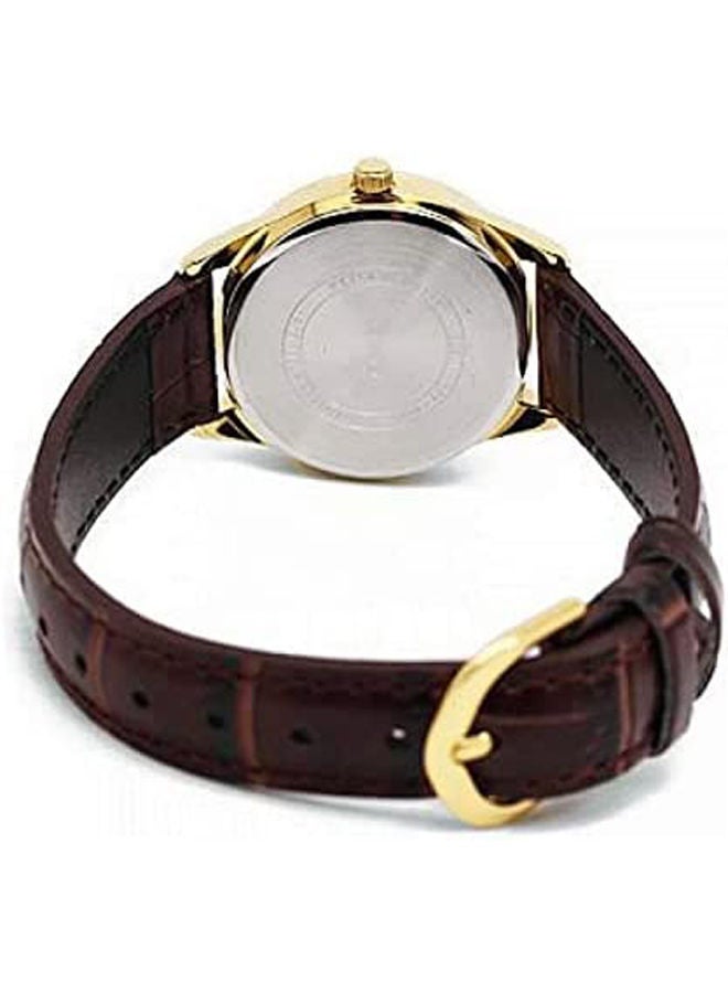 CASIO ساعة جلدية تناظرية LTP-V005GL-7AUDF - Image 2