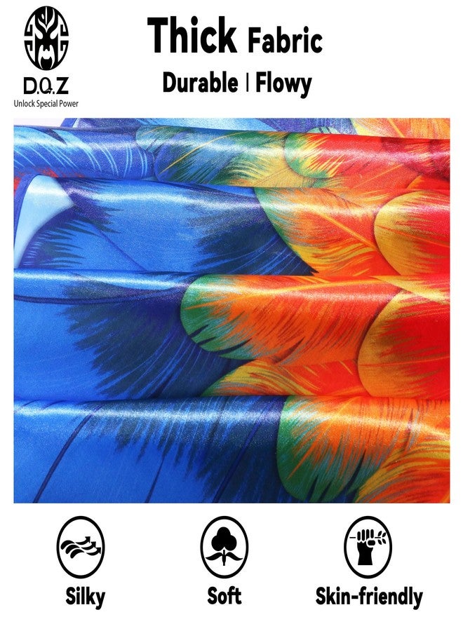 D.Q.Z Bird-Wings-Costumes for Kids Boys Girls Dress Up Clothes, 3 Pack Eagle Owl Costume & Masks as Birthday Gifts (Parrot) - Image 3