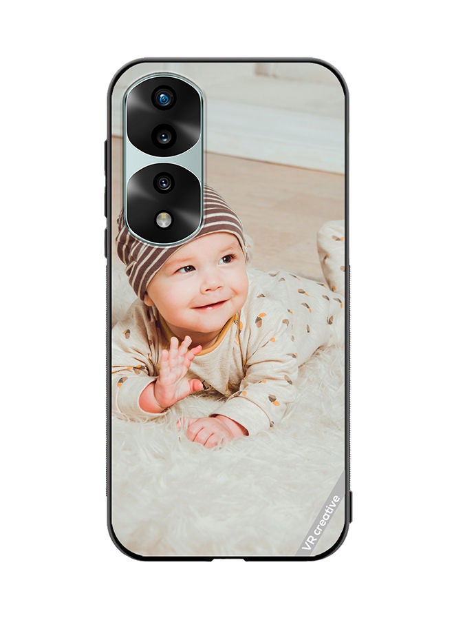 VR CREATIVE Protective Case Cover For Honor 70 Pro plus Hii Baby Design Multicolour - Image 1