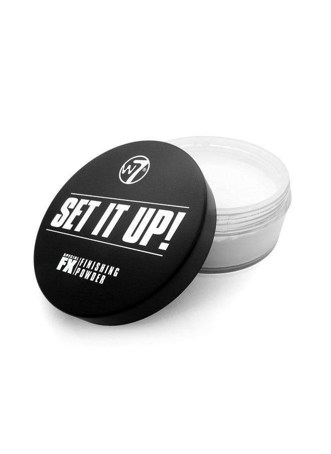 W7 Set It Up Loose Setting Powder Weightless Translucent Blurring Powder For All Skin Tones  - Image 2
