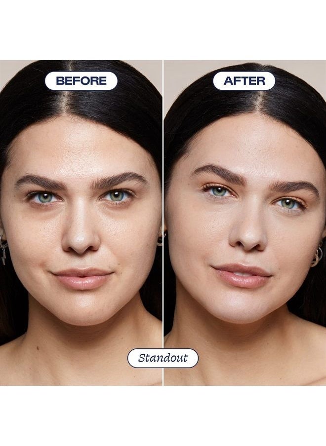 ALLEYOOP Alleyoop Game Face Concealer Makeup, Lightweight to Medium Buildable Coverage Under Eye Concealer, For Blemishes, Crease-proof and Hydrating with Aloe Stem Cell, Smooth Second Skin Finish - Standout  - Image 2