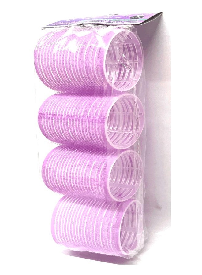 THE UM24 X-Large Self-Stick Hair Grip Curlers Rollers - 4 Pack - Image 4