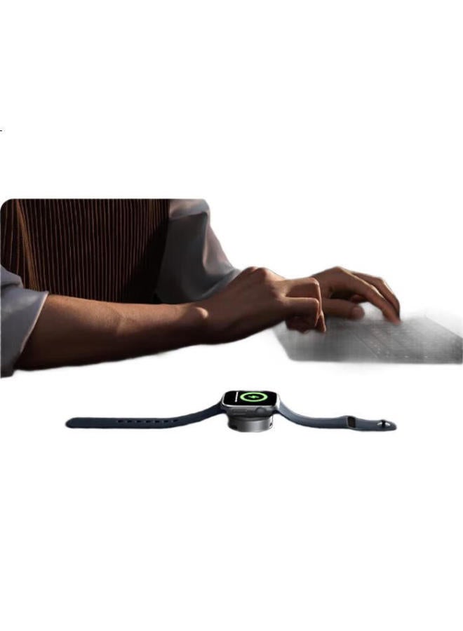 WP W&P Apple Watch Charger Apple Watch Ultra2/1 Magnetic Dual Port Fast Charge Iwatch S10/9/8/7/6/Se Magnetic Dual Port 5W - Image 1