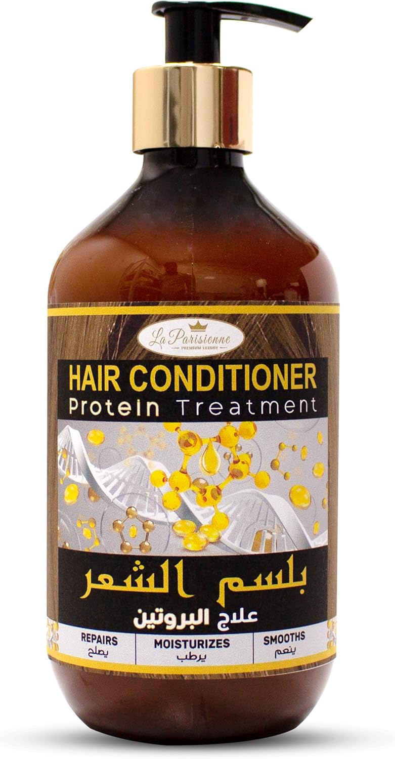 ECOLYTE+ La Parisienne Premium Luxury Hair Conditioner Protein Treatment - 500 ml for Smooth and Strong Hair - Image 1