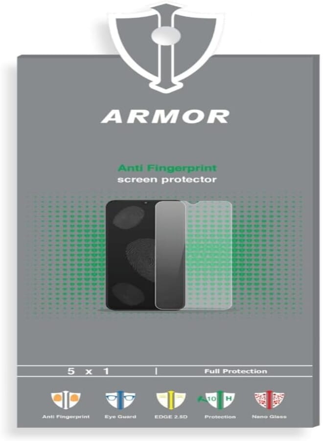 armor Screen Nano Glass anti Fingerprint (Matte) for Xiaomi Redmi Note 9S