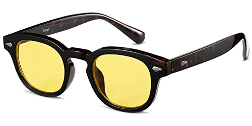 Gtand Unisex Vintage Retro Round Style Tinted Sunglasses For Men Women Fashion Circle Sun Glasses 46mm - Image 1