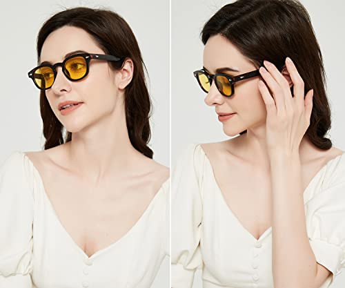 Gtand Unisex Vintage Retro Round Style Tinted Sunglasses For Men Women Fashion Circle Sun Glasses 46mm - Image 4