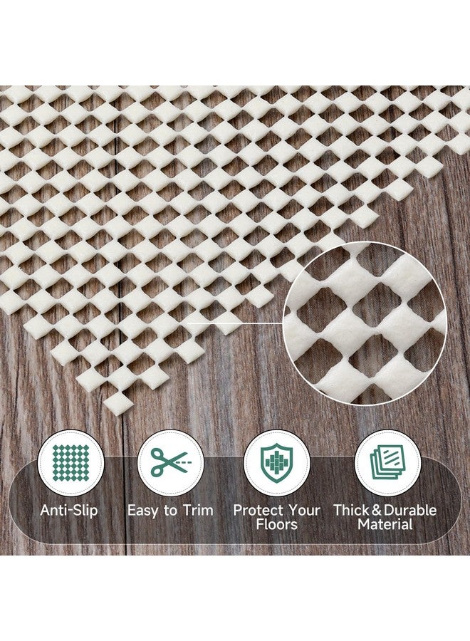 Baleine BALEINE Non Slip Rug Pad Rug Gripper for Hardwood Floors, Extra Thick Non Slip Mat Under Carpet (9'x12')  - Image 1