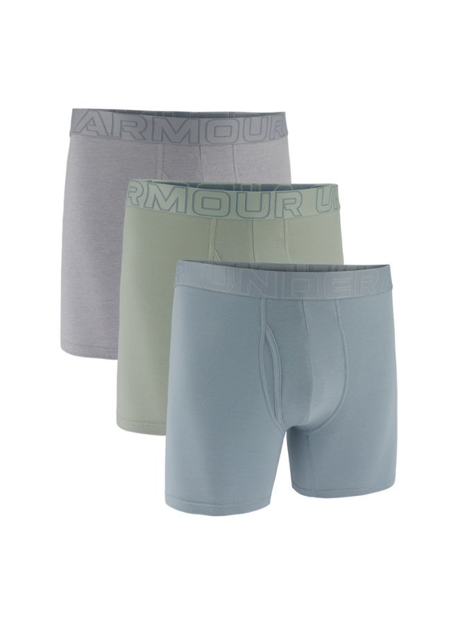 UNDER ARMOUR UA PERFORMANCE COTTON - SOLID 6 IN 3PK - Image 3