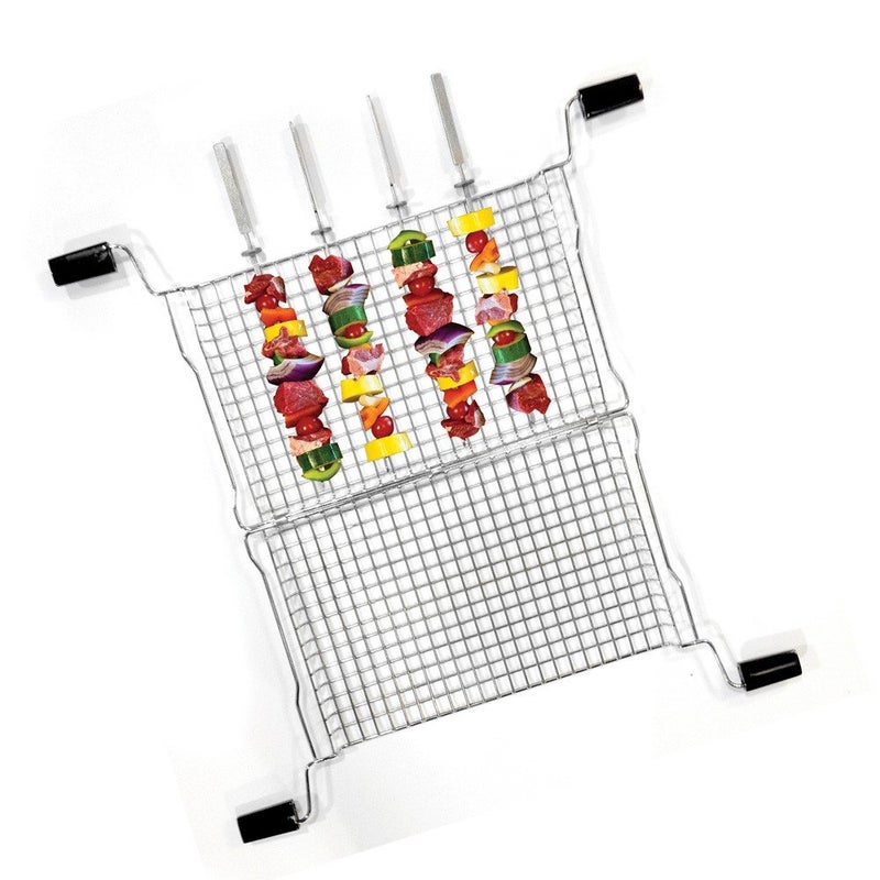 Ronco Ready Grill All Purpose Basket with Kabobs - Image 2