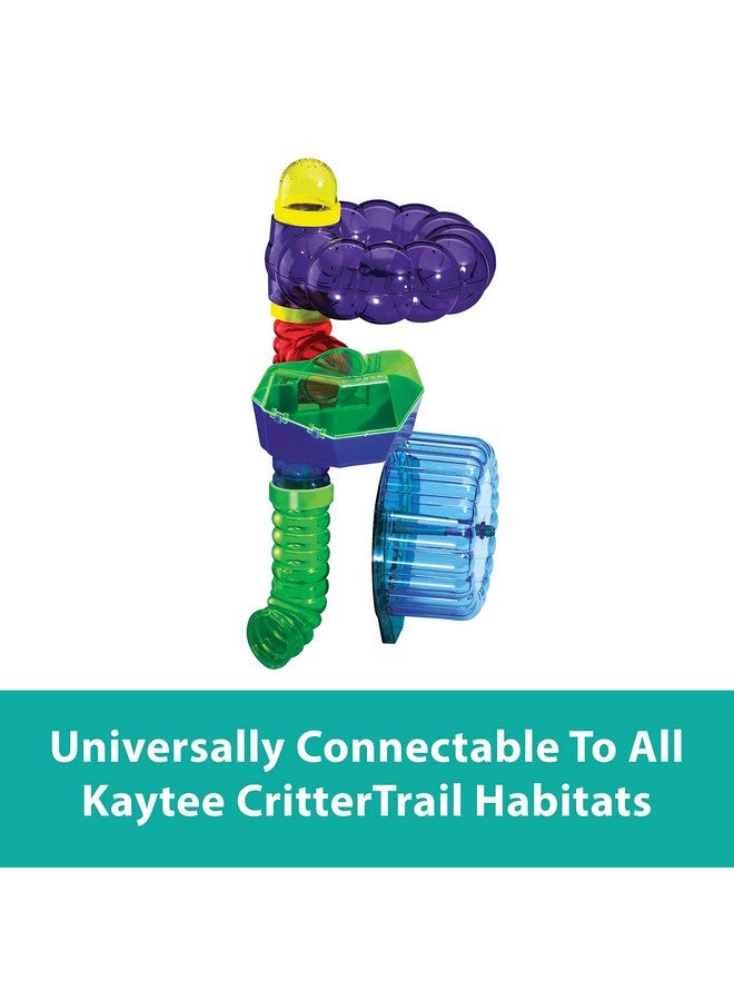 كايتي مجموعة ملحقات أنشطة Kaytee CritterTrail Fun-Colour أنابيب موائل الحيوانات الصغيرة - Image 4