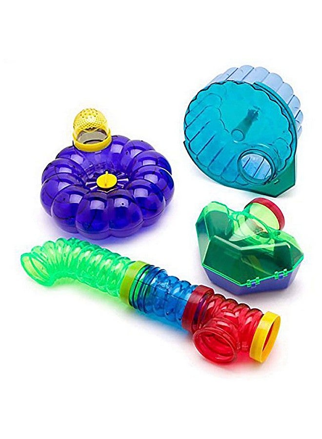 كايتي مجموعة ملحقات أنشطة Kaytee CritterTrail Fun-Colour أنابيب موائل الحيوانات الصغيرة - Image 3