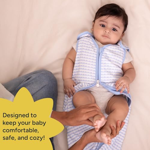 NINTARABABY 0.5 TOG Sleep Sack - Premium Organic Cotton, Lightweight Wearable Blanket for Newborns, Infants & Toddlers (24-36 Months), Unisex Baby Sleeping Bag, Gifts for Babies - Image 5