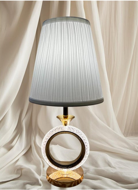 Stylish 2-button control table lamp creates a soft and wonderful ambient environment wherever you place it
