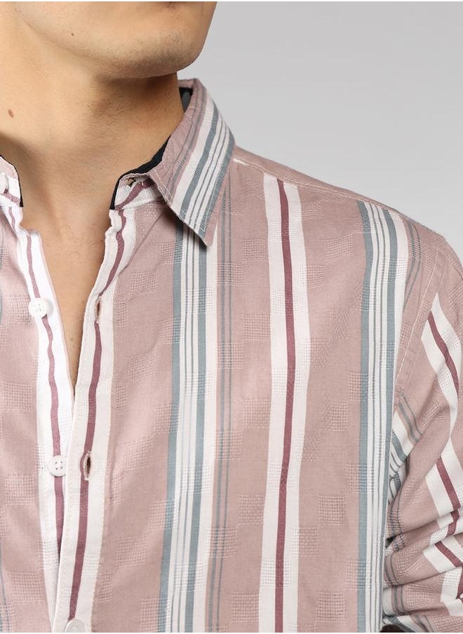 Dennis Lingo Men’s Regular Fit Multi Colour Cotton Shirt – Versatile and Elegant  - Image 5