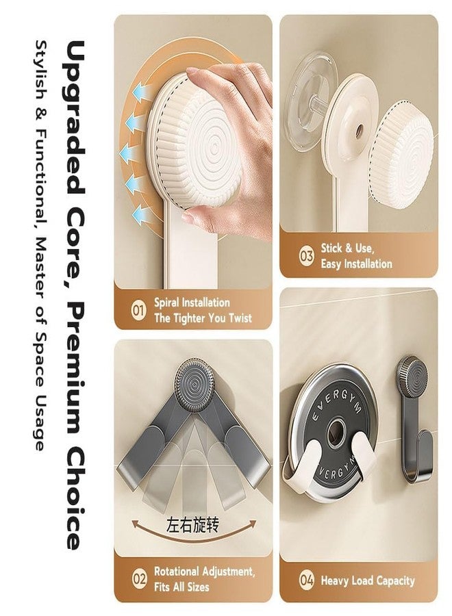 ATETO Self Adhesive Pot Lid Holder Wall Mounted No Drill Kitchen Organizer Rack for Pot Lids Pan Covers Cutting Boards Space Saving Storage Rack White 1 Piece - Image 4