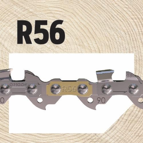 Oregon سلسلة منشار Oregon R56 AdvanceCut لبار بطول 16 بوصة - 56 وصلة دفع - سلسلة منخفضة الارتداد تناسب Greenworks و Makita و EGO و DeWalt والمزيد - Image 2