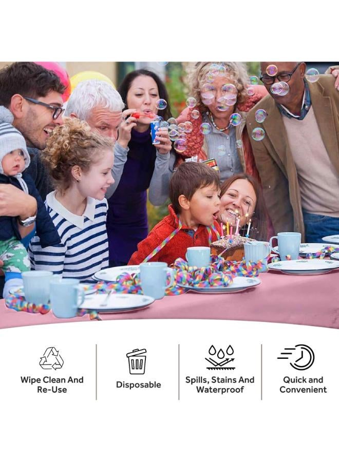 Unique Lovely Pink Table Cover - Image 2