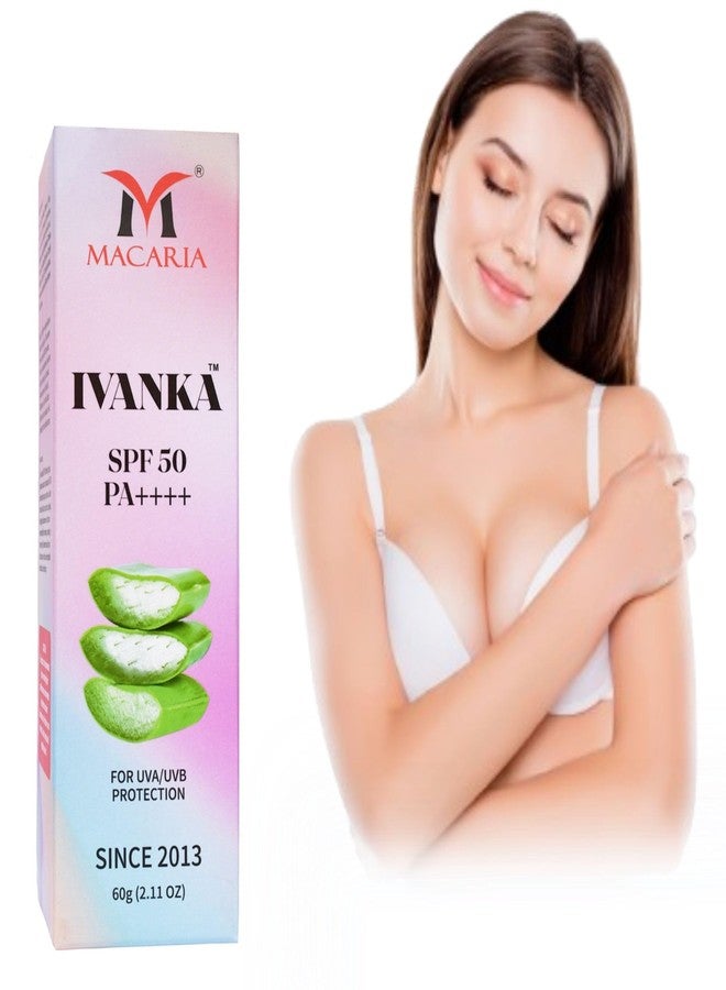 MACARIA Ivanka SPF 50 sunscreen Bust Whitening & Lightening Cream Moisturizer for women - Image 1