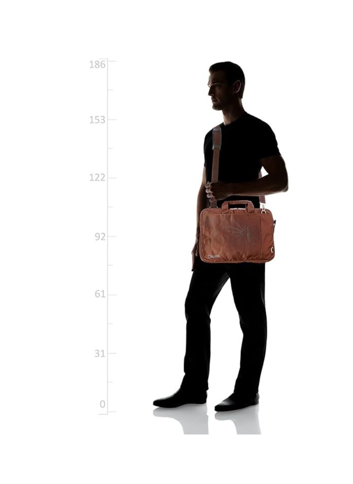 Okade T06 Hand&Shoulder Laptop Bag - Brown  - Image 4