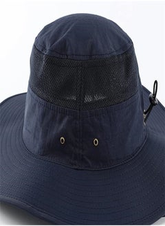 Goolsky Goolsky  Men's Sun Hat UPF 50+ Wide Brim Bucket Hat Windproof Fishing Hats  - Image 4