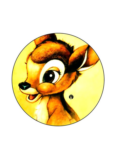 Printed Round Mouse Pad Multicolour