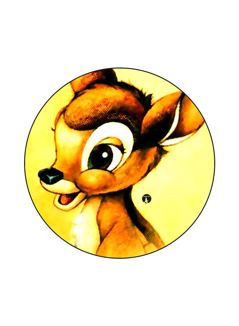Printed Round Mouse Pad Multicolour