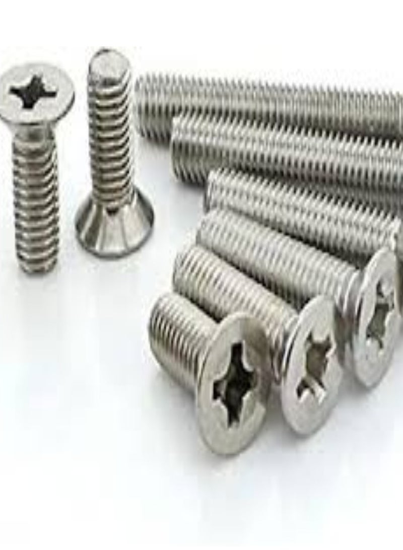 KNP KNP Machine Screws Bolts 4x20mm Pack of 5 Offers a Reliable Fastening Solution for Various Mechanical and Assembly Applications. - Image 1