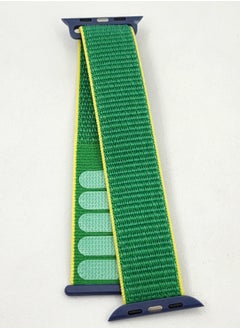 For Apple Watch ALL Series (42mm 44mm 45mm) & Apple Watch Ultra (49mm) Nylon Sport Replacement Strap Bands With Adjustable Closure - MULTICOLOR
