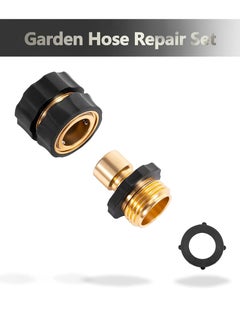 KASTWAVE Quick Connect Garden Hose Fittings 4 Sets Water Hose Quick Connect Fittings for Garden Hose Quick Disconnect Connect Connectors, Quick Connect Hose Fittings  - Image 2