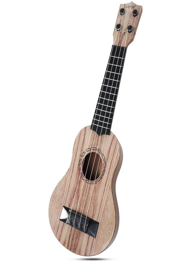 Raimy 17in Kids Ukulele Guitar - 4 Strings Mini Guitar Children Musical Instruments Educational Toys with Picks for Toddler Kids Boys Girls Beginner (Koa Color) - Image 1