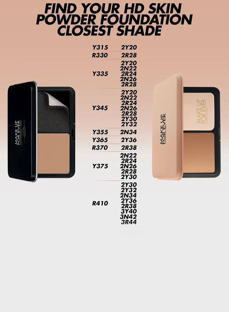 MAKE UP FOR EVER HD Skin Powder Foundation - 3Y40 - Warm Amber