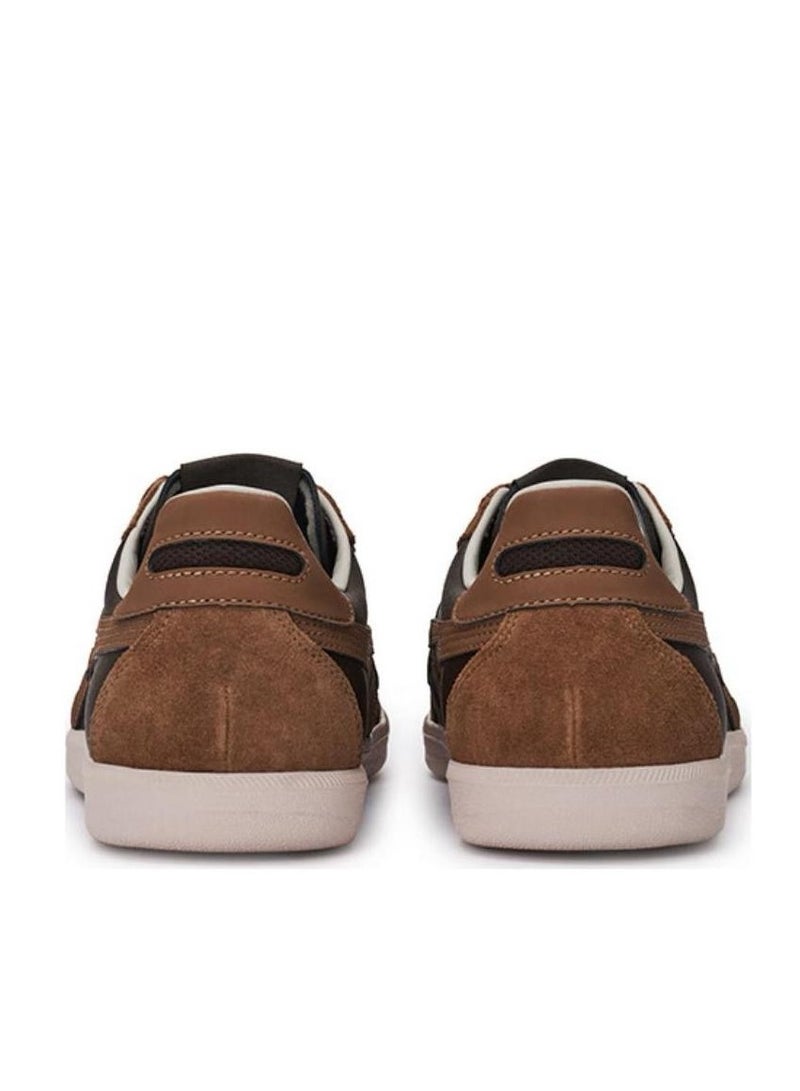 Onitsuka Tiger Tokuten Casual Colorblock Sneakers Khaki Dark Brown - Image 4