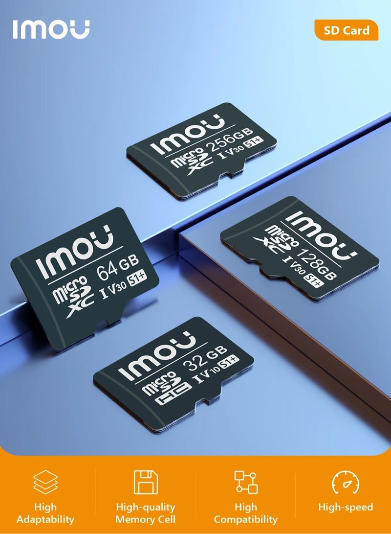 IMOU 256GB microSD memory card (UHS-I, SDHC, 10/U3/V30, 95/38)