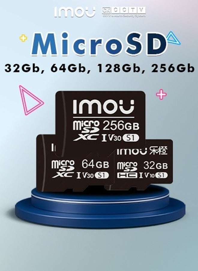 IMOU 256GB microSD memory card (UHS-I, SDHC, 10/U3/V30, 95/38)