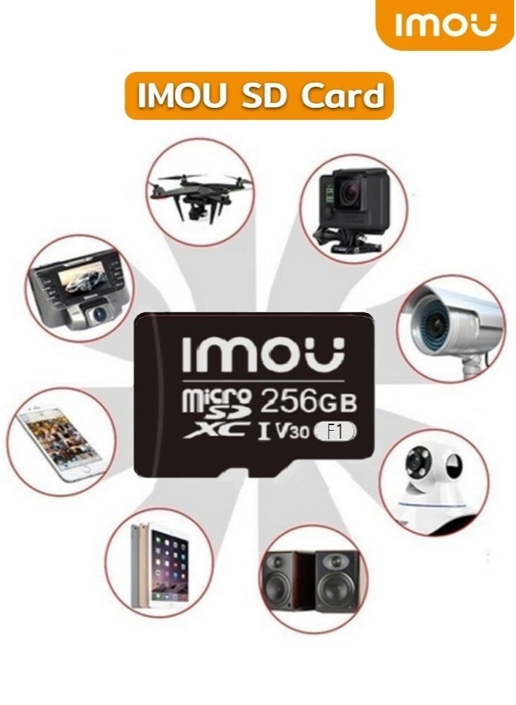 IMOU 256GB microSD memory card (UHS-I, SDHC, 10/U3/V30, 95/38) - Image 2