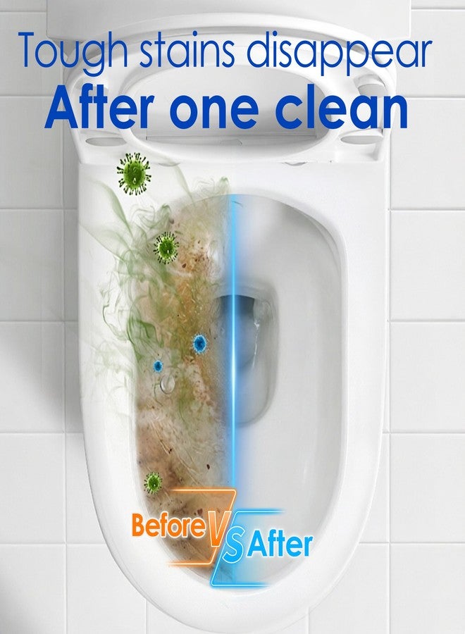 Grepol-V Disposable Toilet Brush with 30 Refills - Toilet Cleaning Supplies,Toilet Wand Kit with 30 High-Performance Refills,Wall Mounted Toilet Brush Holder Set for Deep Cleaning,Hygienic Bathroom Maintenance - Image 4