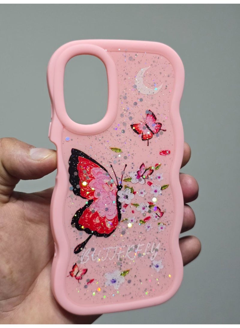 Butterfly Print Back Cover Compatible With Phone Xiaomi Redmi 9T - Image 1