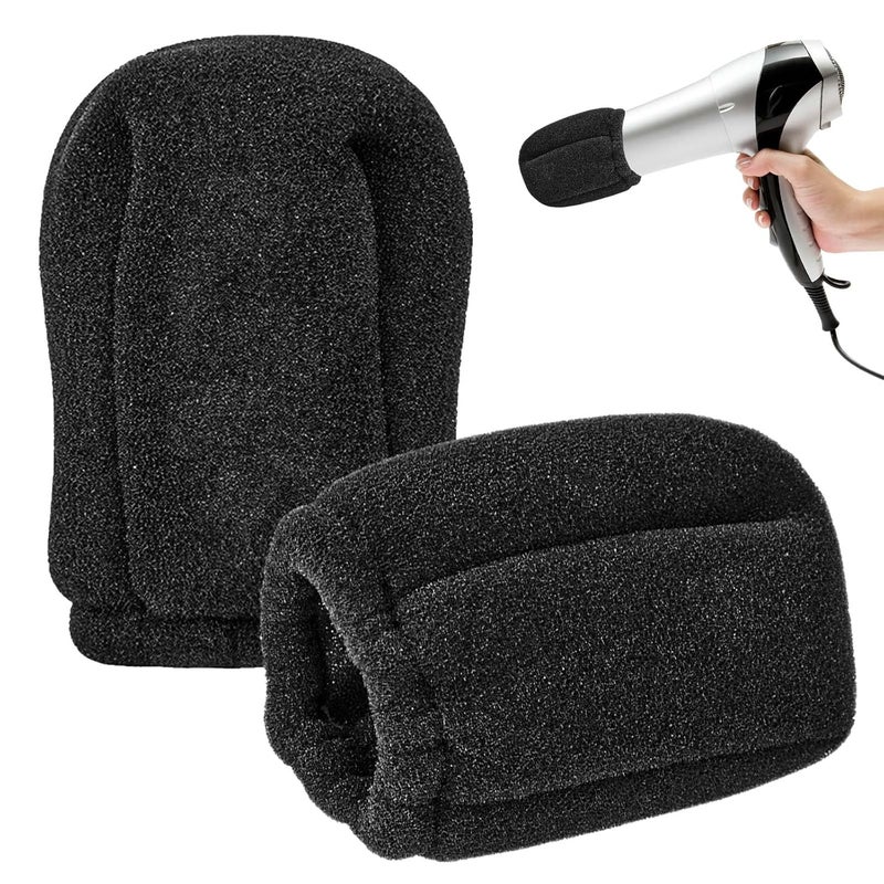 WOBEVB 2Pcs Hot Sock Diffuser for Hair Dryer, Universal Diffuser Hair Dryer Attachment Sock Curly Hair Blow Dryer with Diffuser for Curly Hair Diffuser Cap, Fits Most Every Size Blow Dryer