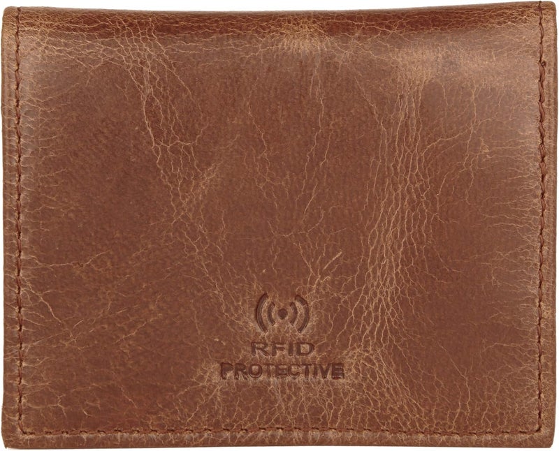 Napa Hide ® Mens Leather Wallet (Light Tan) - Image 4