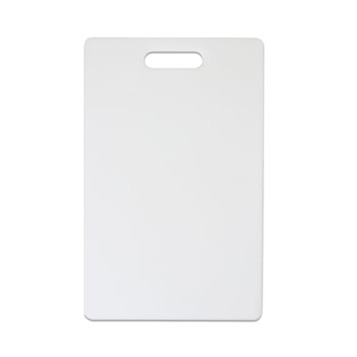 Dexas NSF Polysafe Cutting Board with Handle, 9.5 by 15 inches, White - Image 4