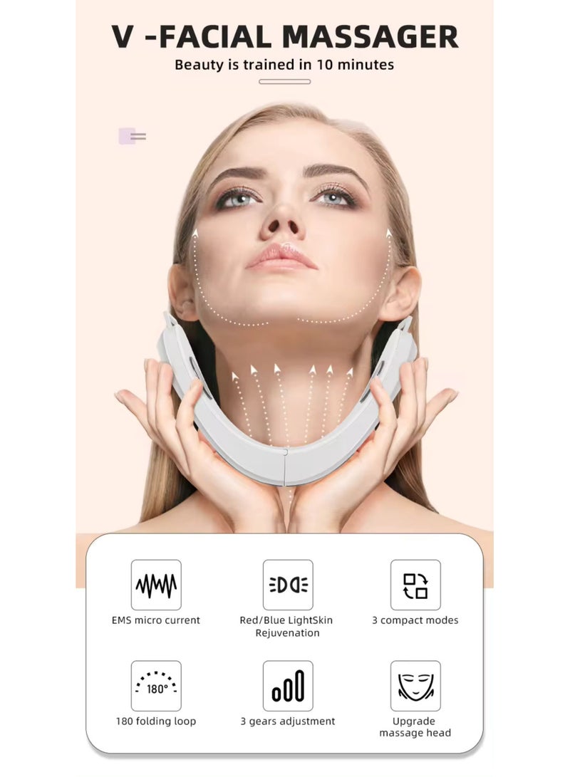 Face Lifting Massager Instrument Face Firming Double Chin Reduce Beauty Device - Image 1