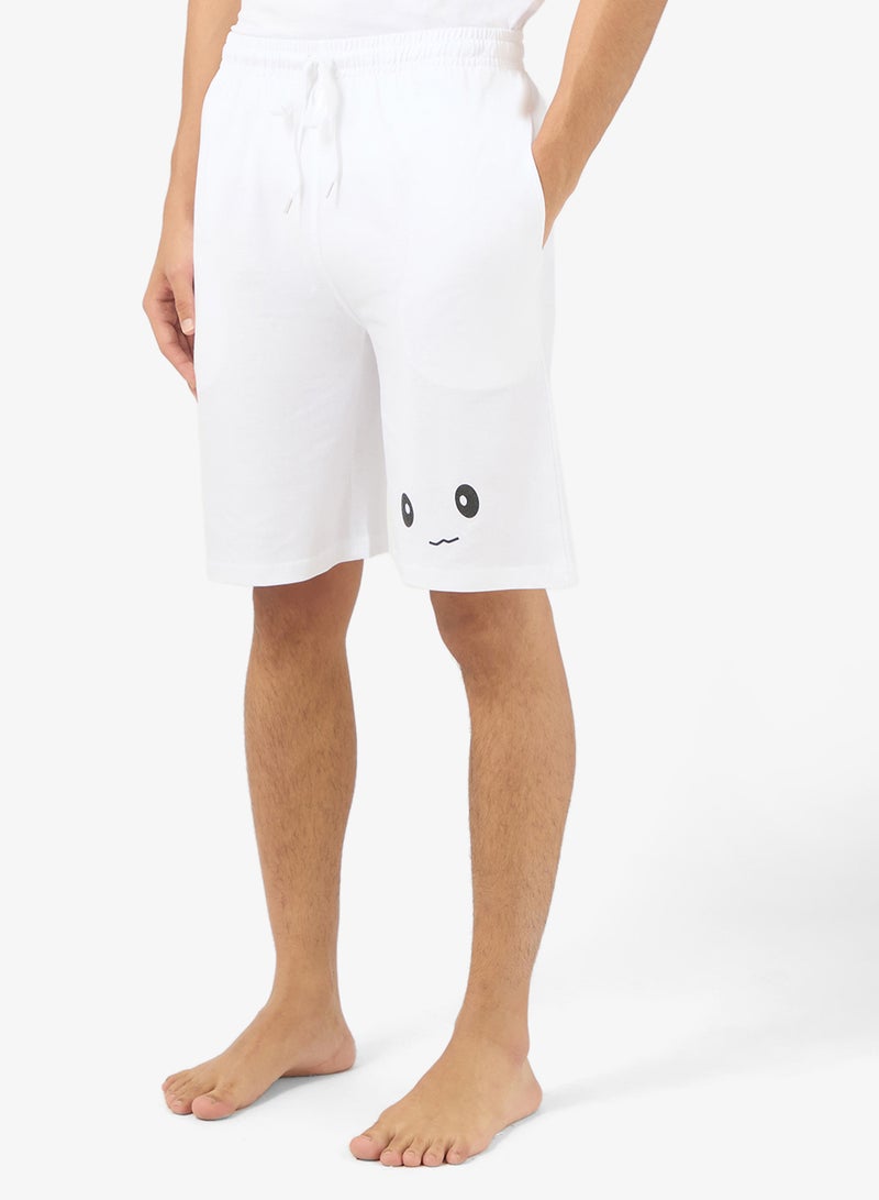 سفنتي فايف طقم بيجامة تي شيرت وشورت - Image 4